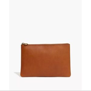 Madewell Leather Pouch Clutch